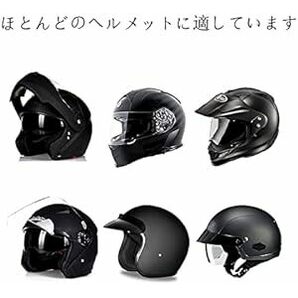 YFFSFDC ヘルメット スピーカー オートバイヘルメットヘッドセット バイク インカム ヘルメット ブルートゥース5.0 2台の画像3