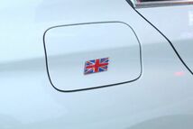 【新品・即決】英国旗 ユニオンジャック 赤青 ステッカー 7.5cm MINI ミニクーパー イギリス_画像3