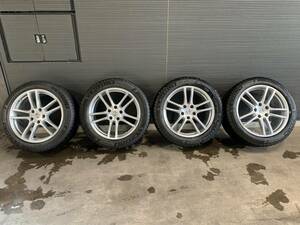 ポルシェ　純正ホイール　タイヤ４本セット　275/45R20　305/40R20　ミシュラン　