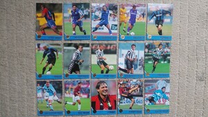 MERLINS SERIE A 2000 セリエA サッカー カード 25枚 ロナウド ジダン デルピエロ トッティ マルディーニ バティストゥータ 他 マリーン