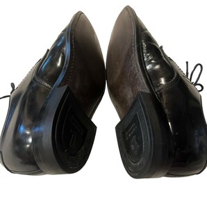 【美品】1スタ 1円 リーガル REGAL プレーントゥ 25.0 2504 本革 ビジネスシューズ インペリアルグレード レザー ブラック 革靴 靴 の画像9