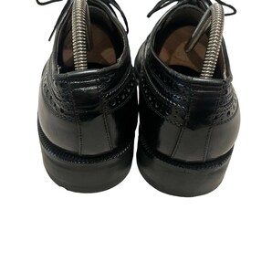 【美品】1スタ 1円 REGALリーガル ウイングチップ インペリアルグレード ビジネスシューズ メダリオン 25.0cm 本革 250E BR1 靴 黒の画像8