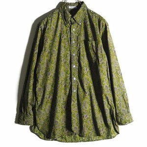 C1158f5 #ENGINEERED GARMENTS одежда, сконструированная и изготовленная на научной основе # 19 century bd shirtpeiz Lee рисунок рубашка зеленый S season отсутствует 
