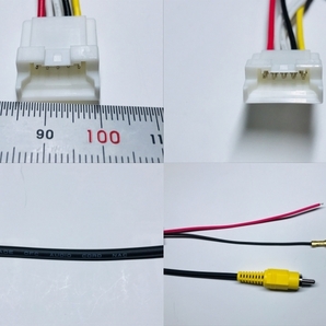 carrozzeriaカロッツェリア 楽ナビ (RCAタイプ)用にALPINEアルパイン純正バックカメラを接続【5P→RCA変換キット】 (6P対応可:オプション)の画像2