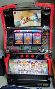 引き渡し限定　神奈川県横浜市　アイドルマスター　ライブ　イン　スロット　実機　家庭電源有り　コイン不要機有り　ホッパーなし　中古