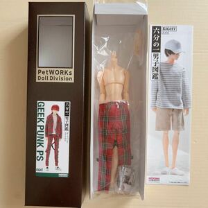 [ anonymity delivery ] six minute. one man . illustrated reference book eitogi-k punk eito body pants shoes only ( 1/6 custom petworks eight doll sneakers 