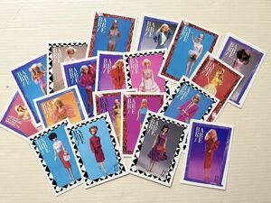 [ анонимность рассылка ]1990 год в это время было использовано Barbie Vintage коллекционная карточка & collector постер комплект ( коллекционные карточки Barbie Mattel первая версия годы предмет 
