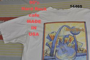 ハードロックカフェ 90’ｓTシャツ 14465 USA製 Hard Rock