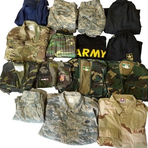 1 старт America б/у одежда милитари армия предмет камуфляж камуфляж Army Mix 15 надеты комплект продажа комплектом 