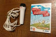 カラオケ joysound Wii マイク付き_画像1