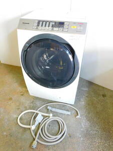 m669 Panasonic Panasonic drum type laundry dryer laundry 9kg/ dry 6kg NA-VX5300L-W eko navi left opening foam washing 
