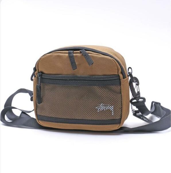 STUSSY ステューシー ショルダーバッグ モカ