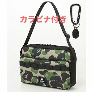 A BATHING APE ア ベイシング エイプ ショルダーバッグ＆カラビナ