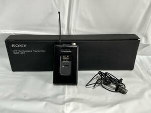 SONY UHF シンセサイザー　トランスミッター　WRT-820 アナログ800MHz帯B型対応UHFシンセサイザー 