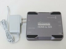 レパ520/60☆Blackmagic design ブラックマジックデザイン HDMI to SDI ミニコンバーターHEAVY DUTY◆0502-286_画像1