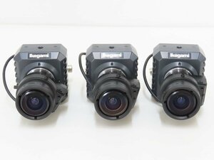 60☆Ikegami 池上通信 ISD-110HD／FUJINON 1:1.3/2.8-8mm 3台まとめて☆0514-344