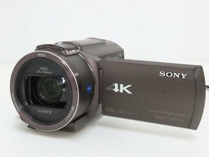 60☆SONY　ソニー FDR-AX40 ハンディカム デジタルビデオカメラ ジャンク☆0529-478