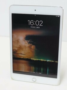 60☆Apple iPad A1538 シルバー パスワードロックあり タブレット ジャンク☆0513-328