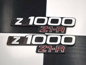 Z1000 Z1-R サイドカバーエンブレム 送料275円 新品 検/ゼファー KAWASAKI KZ1000 Z1 Z2 MK2 Z1R Z400FX Z550FX 当時 旧車