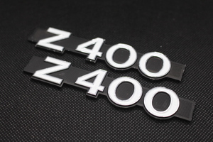 Z400 サイドカバーエンブレム 送料275円 検/ FX Z1R Z1 Z2 MK2 Z550FX Z400FX Z400J ゼファー400 ゼファー750 当時 旧車 マーシャル シビエ