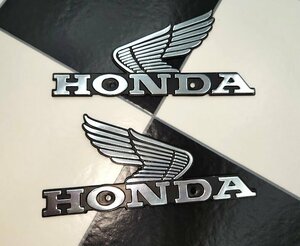  Honda tanker emblem 2 pieces set NC07 Kijima CBX400F CBX550F CB400F 400Four CBR400 Hawk CB400N Bab Monkey Gorilla CIBIE