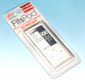  no. 5 поколение iPod nano жесткий чехол защитная плёнка /D с покрытием белый новый товар * не использовался 