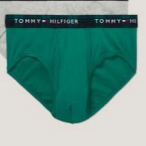 トミー ヒルフィガー メンズ ブリーフ 1枚　XLサイズ グリーン
