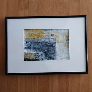  original picture [ -ply power ] abstract painting interior picture handwriting . art panel 