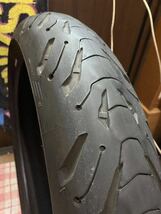 中古MCタイヤ 2022年製造 MICHELIN 2CT+ ROAD6 GT 120/70ZR17 ミシュラン ロード6 120 70 17 1722 M3114_画像3