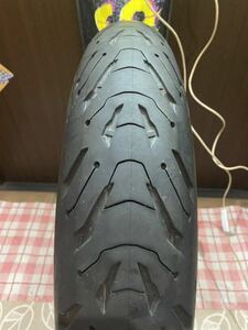 中古MCタイヤ 2021年製造 MICHELIN 2CT+ ROAD6 120/70ZR17 ミシュラン ロード6 120 70 17 4921 M3118