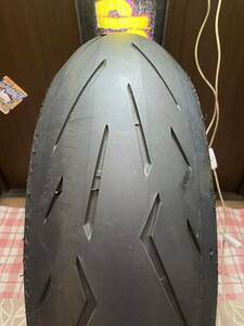 中古MCタイヤ PIRELLI DIABLO ROSSO CORSAⅡ 180/55ZR17 ピレリ ロッソ コルサ2 180 55 17 0320 M3129