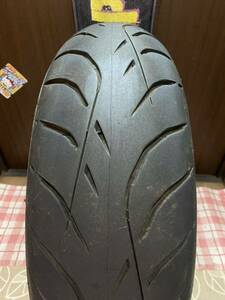 中古MCタイヤ 2023年製造 DUNLOP SPORTMAX ROADSMARTⅣ 180/55ZR17 ダンロップ スポーツマックス ロードスマート4 180 55 17 1323 M3161