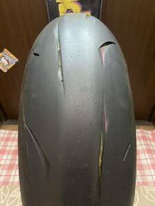 中古MCタイヤ BRIDGESTONE BATTLAX RS10 190/55ZR17 ブリヂストン バトラックス レーシング ストリート 190 55 17 4318 M3179