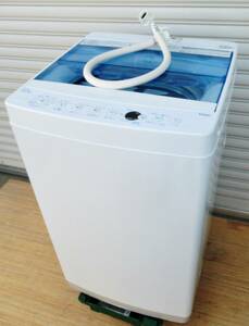 【3ヵ月保証】ハイアール　6.0㎏　洗濯機　JW-C60FK　動作良好　つけおきコース　風乾燥　しわケア脱水　2019年製　Haier