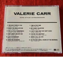 VALERIE CARR / SONG STYLIST EXTRAORDINAIRE_画像2