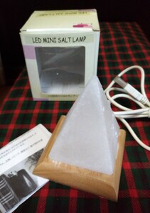 LED MINI SALTLAMP　~ LED ミニソルトランプ