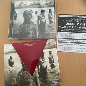 THE GAZETTE BEFORE I DECAY　初回限定盤　スリーブケース付き　DVD付き　2枚組ガゼット　送料込み
