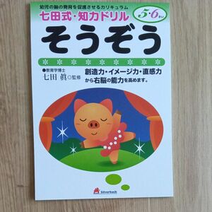 七田式・知力ドリル５，６歳　そうぞう＋ちえ　未使用品　2冊セット　 七田　眞　監修