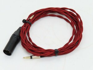 ■□onso ヘッドフォンケーブル 4Pin XLR オス-3.5モノプラグ（L/R) 3m オンソ□■021082003□■