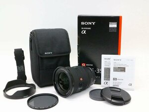 ●○【美品・元箱付】SONY SEL1635GM2 FE 16-35mm F2.8 GM II カメラレンズ 広角 ズーム Eマウント ソニー ポーチ付○●025336001m○●