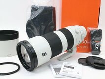 ●○【美品・元箱付】SONY SEL200600G FE 200-600mm F5.6-6.3?G OSS カメラレンズ 超望遠 ズーム Eマウント ソニー○●020914008m○●_画像1