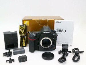 ●○【美品・総シャッター数4000回以下・元箱付】Nikon D850 デジタル一眼レフカメラ ボディ Fマウント ニコン○●021205002m○●