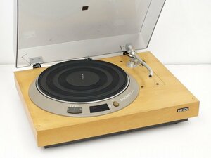 ■□DENON DP-1000/DK-77/Fidelity-Research FR-54 レコードプレーヤー キャビネット/トーンアーム/ダストカバー付 デノン■019097006-2■