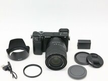 ●○SONY α6400 ILCE-6400 高倍率ズームレンズキット ミラーレス 一眼カメラ Eマウント ソニー○●025436001○●_画像1