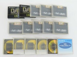 #*TDK DAR120/SONY DT120RA/PR1SM80/MD-9HLCL cassette tape 14ps.@ lens cleaner attaching Sony *#020451002*#