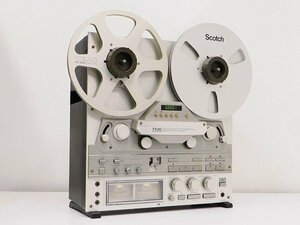 ■□TEAC X-2000R オープンリールデッキ ampex/Scotch製 リールテープ1本/空リール5本付 タオック□■013268001J-2□■