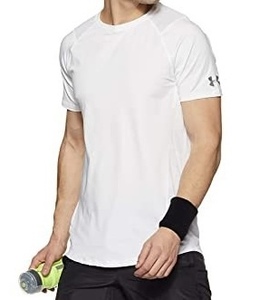 セール! 正規品 本物 新品 アンダーアーマー 涼しい ショートスリーブ Tシャツ 最強カラー ホワイト UNDER ARMOUR ワイルド クール! MD