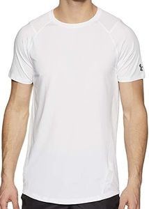 セール! 正規品 本物 新品 アンダーアーマー ワイルド クール! 涼しい Tシャツ 最強カラー ホワイト UNDER ARMOUR 白 ジョギング MD