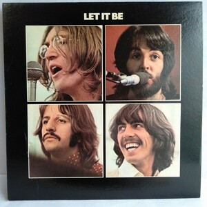 ya717 THE BEATLES Let It Be Beatles let *ito* Be record LP EP what sheets also uniform carriage 1,000 jpy reproduction not yet verification 