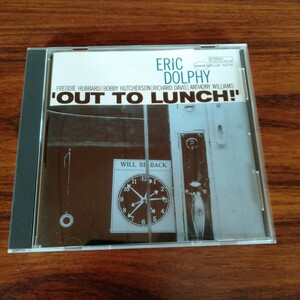 S329 OUT TO LUNCH ERIC DOLPHY エリック・ドルフィー 帯付き ブルーノート BLUE NOTE ジャズ CD ケース状態B 